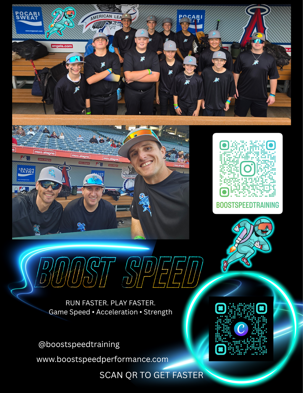 TEAM RUNNING SPEED BOOST